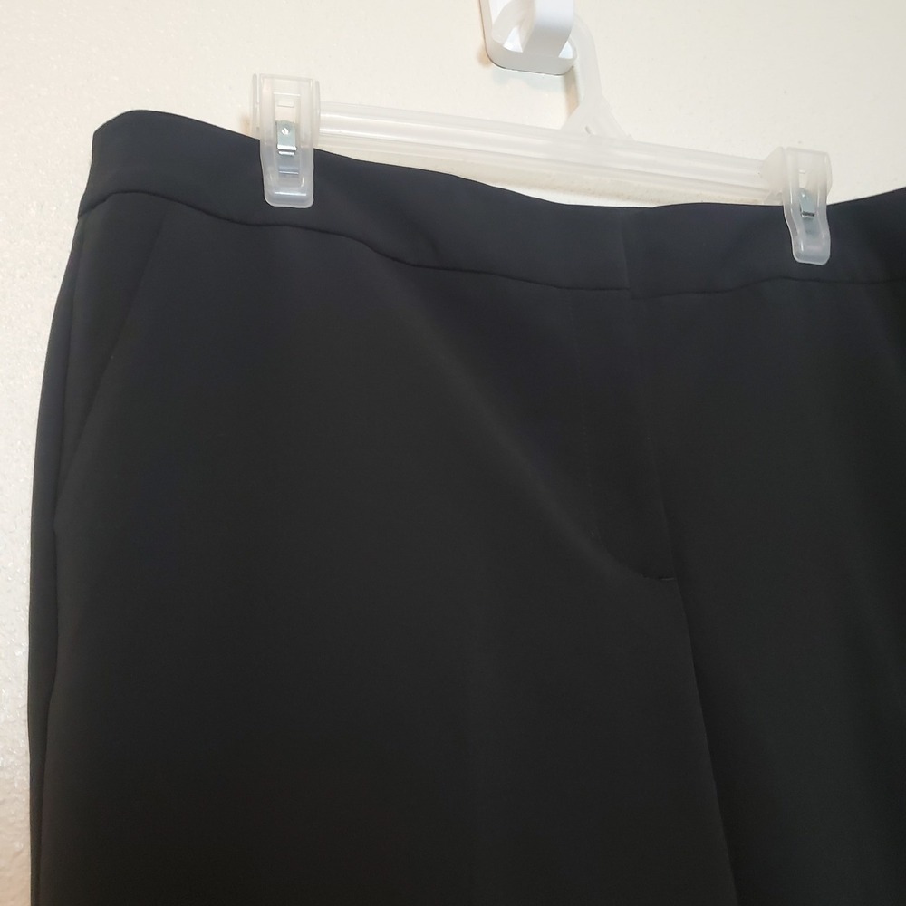 Talbots Petite Women's Black Dress Pants Size 16P Stretch Polyester Blend - Picture 9 of 15